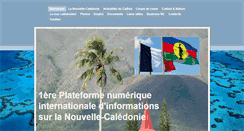 Desktop Screenshot of la-nouvelle-caledonie.com